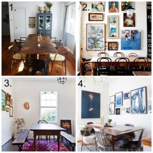 eclectic dining room inspiration