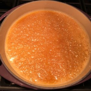 caramelized butter and sugar