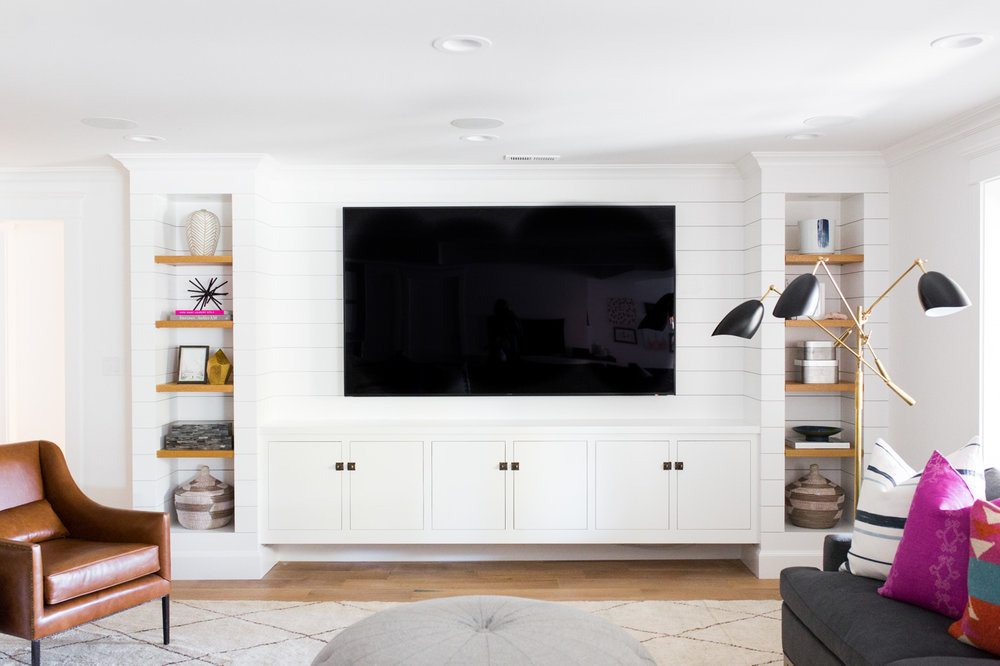 BUILT-IN ENTERTAINMENT CENTER PROJECT