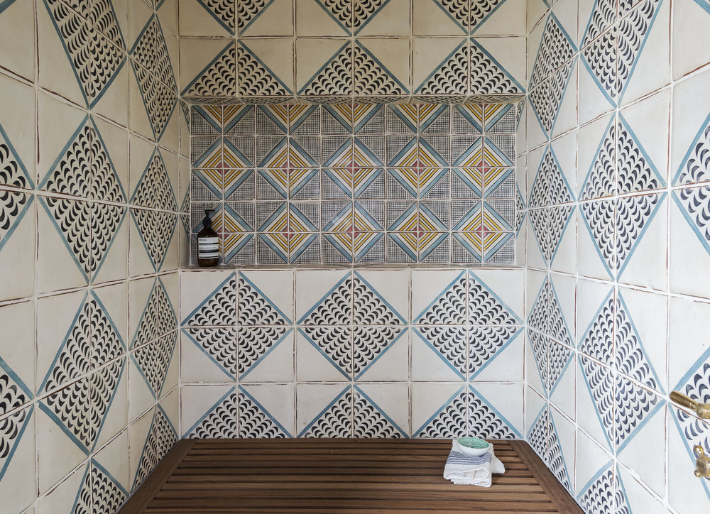 powder room remodel tile inspiration 
