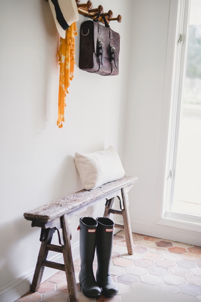 Our Small Farmhouse Mudroom Reveal
