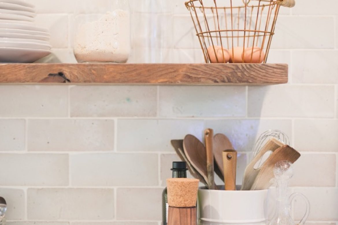 How to Install Kitchen Floating Shelves