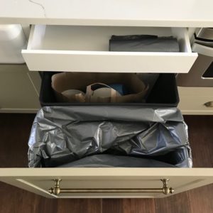 ikea trash drawer