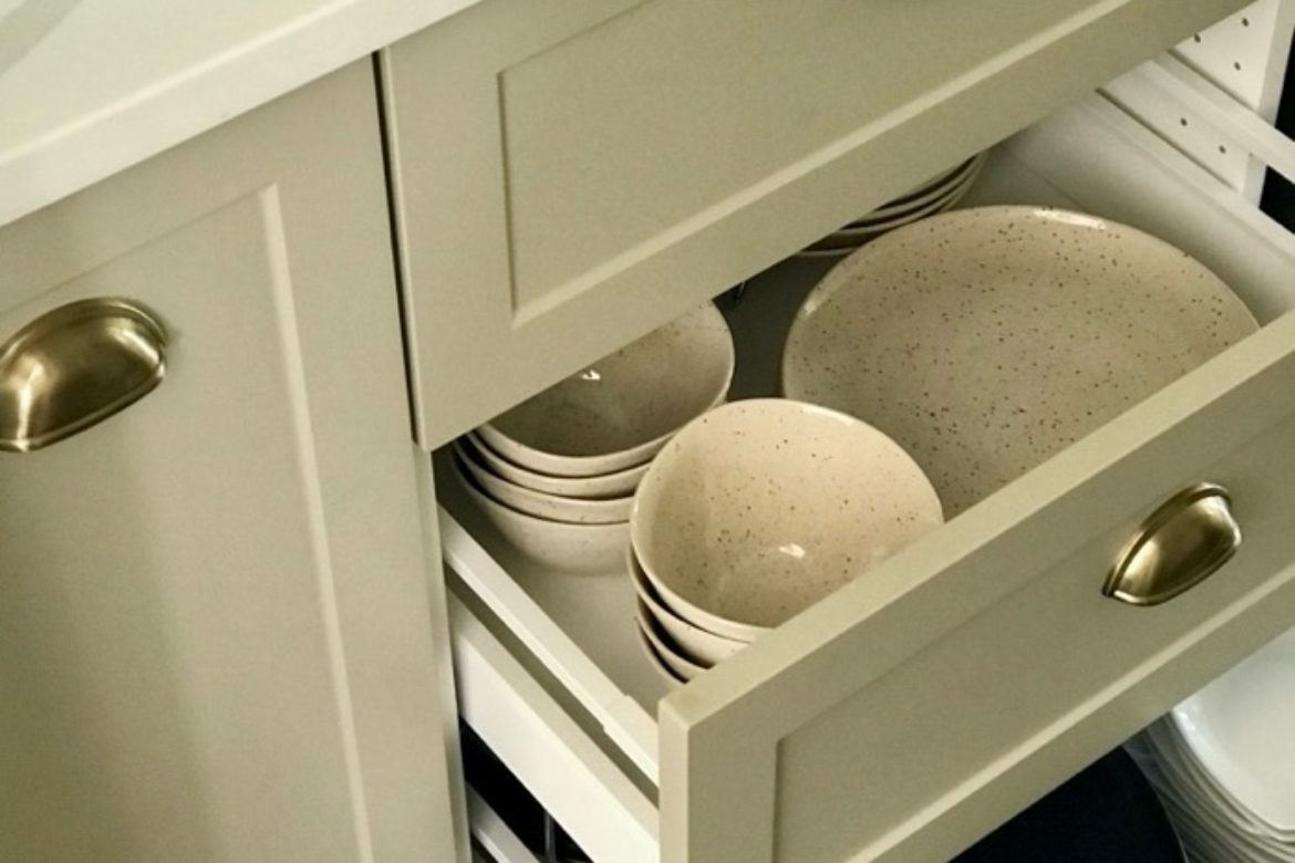 A Look Inside our IKEA Kitchen Cabinets
