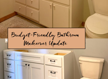 Budget-Friendly Nursery Bathroom Makeover…now overbudget!