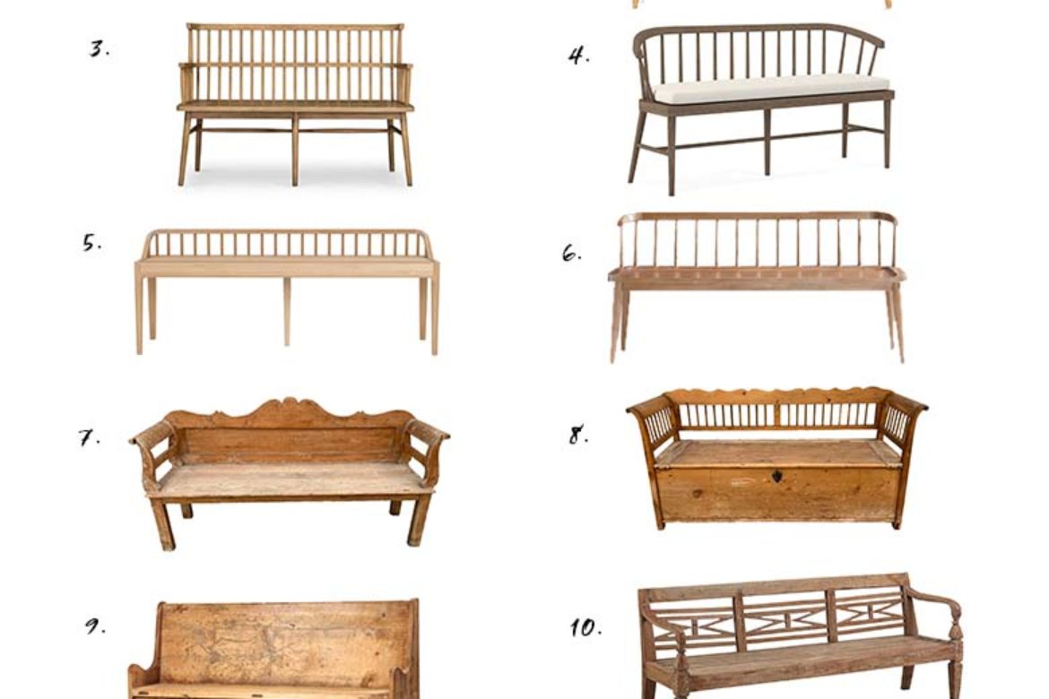 My Hunt for the Perfect Farmhouse Entryway Bench