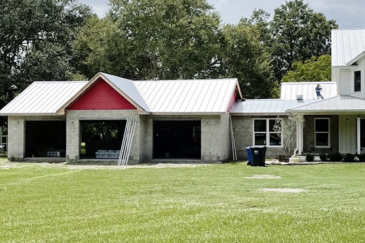 A Big Farmhouse Garage + Breezeway Addition Update