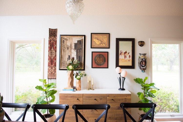 global eclectic dining room