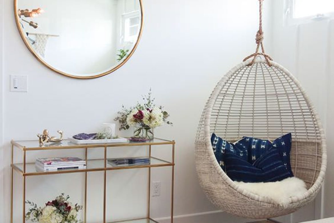 Hanging Chair Roundup Styling Ideas, How To Fix Hanging Chair
