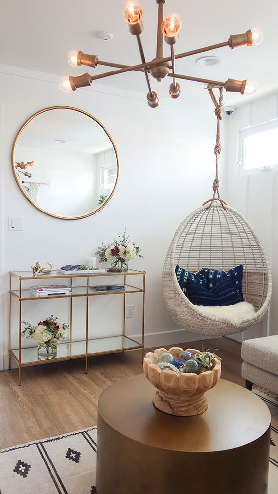 Hanging Chair Roundup And Styling Ideas Daly Digs