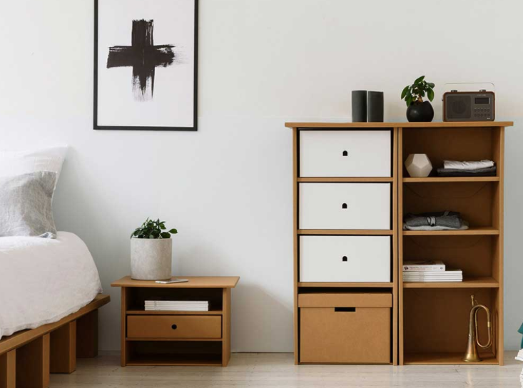 cardboard furniture by KARTON