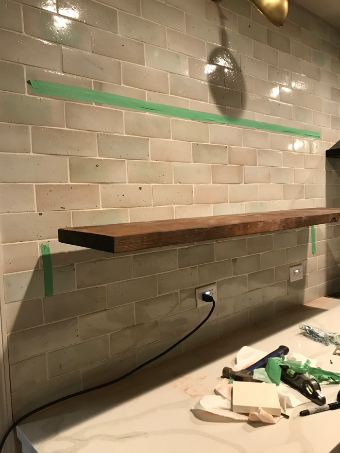 How to Install Floating Shelves on Tile Wall with GoShelf