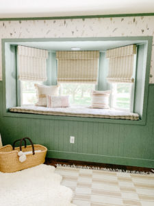 nursery with window seat