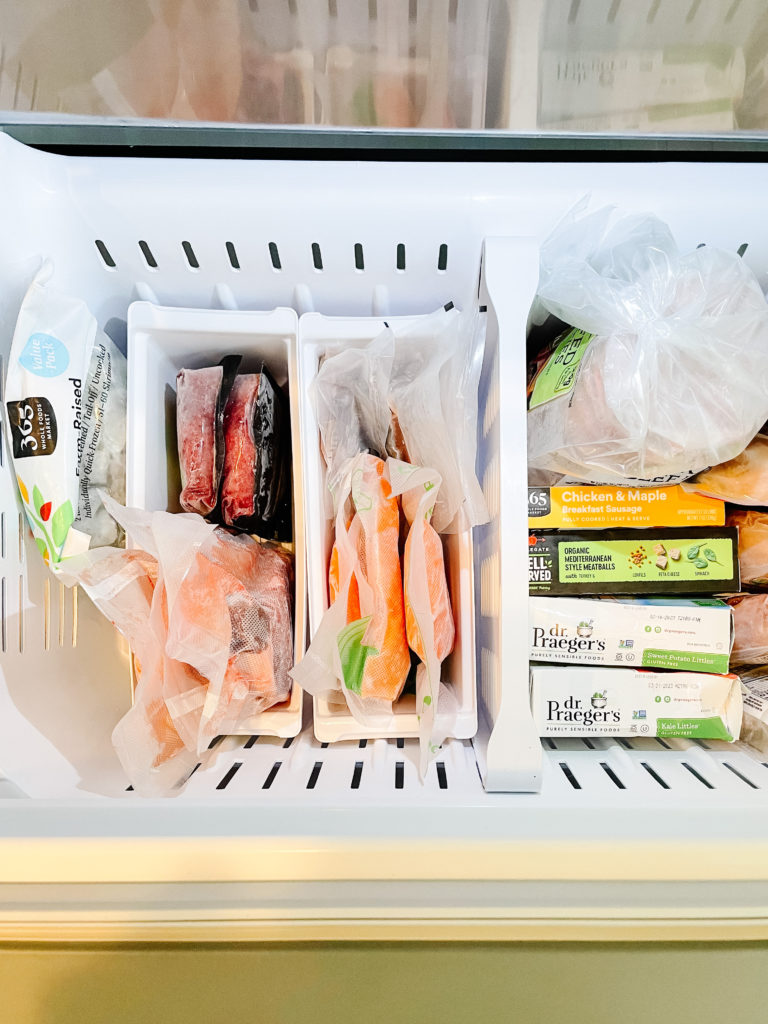 how to organize your fridge freezer