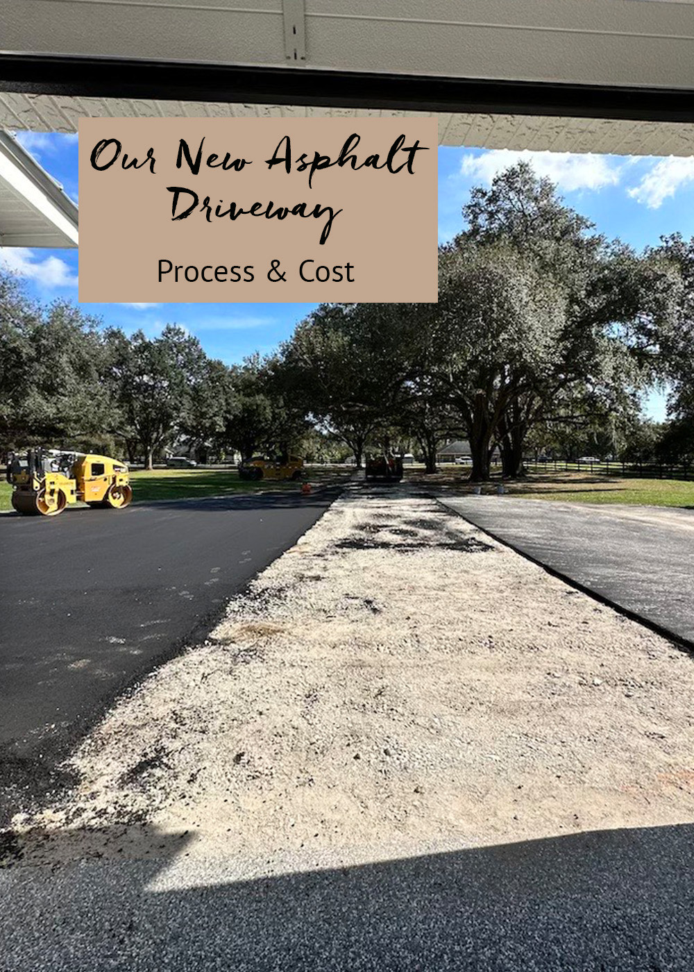 Our New Asphalt Driveway Process and Cost